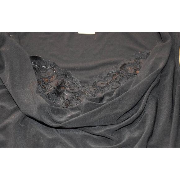 WHBM Sleeveless Blouse, Tank, Lace Underlay, Ln, Women's Small - Picture 2 of 6